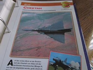 Faszination 5 14 Atlas Cheetah Südafrika Kampfflugzeug - Bild 1 von 1