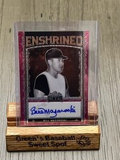 2022 Leaf Metal Bill Mazeroski Pre-Production Proof Auto 1/1 Pirates HOF