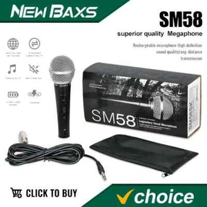 Shure SM58-LC Dynamic Vocal Microphone + Free 3m XLR | Fast Dispatch | UK Seller - Picture 1 of 7