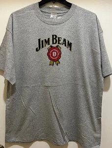 Camiseta para hombre JIM BEAM color gris - con licencia oficial - nueva con etiqueta - Imagen 1 de 5