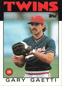 1986 Topps Baseball Gary Gaetti Minnesota Twins #97 - Picture 1 of 2