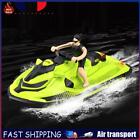 24Ghz Rc Ship Two Speed Electronic Runabout For Pools Lakes Green Light Fr