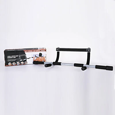 Barra de tracción para la barbilla ejercicio puerta resistente fitness multifunción gimnasio en casa Foto 1 de 4