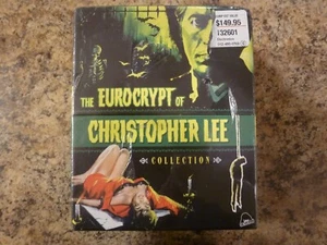 The Eurocrypt Of Christopher Lee Collection (Blu-ray 2021) Box Set New Sealed - Picture 1 of 7