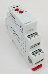 GEYA Relay GRT8-A2 Time Delay Single Function Delay On AC/DC 12V-240V 16A NEW - Picture 1 of 4