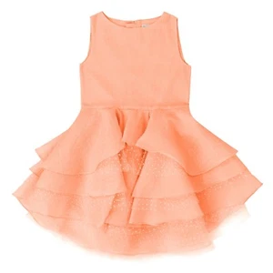 GIRLS Deux par Deux Oscars Night Flounce Dress (2 Colors Available) - Picture 1 of 7