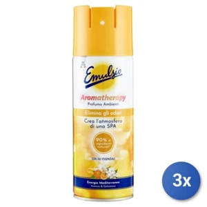 3x Emulsio Spray 350 Ml. Aromatherapy Energia Mediterranea - Imagen 1 de 3