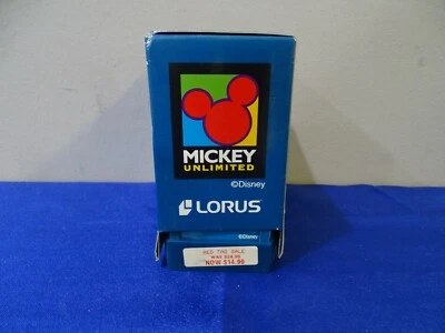 Nuevo en Caja ~ Reloj Lorus (Seiko) Disney Mickey Mouse RZK217 Años 90 P6 Foto 1 de 4