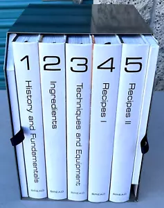 Modernist Bread by Nathan Myhrvold 5 Book Volume Hardcover Set The Cooking Lab - Picture 1 of 13