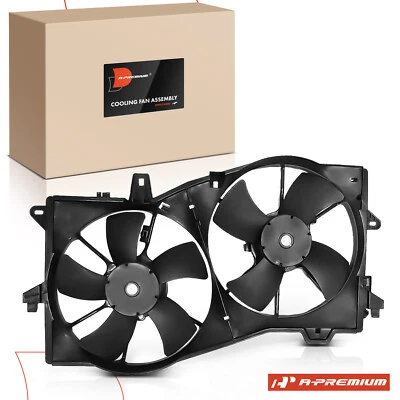 Ventilador de radiador doble A-Premium con conjunto de cubierta para Mazda MPV 2002 2003 2004 2005 3,0 L Foto 1 de 4