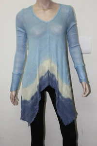 ypsy 05 Tie Dye Light Sweater in Burgundy and Gray Size M NWOT - Picture 1 of 10