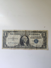 Bank Note US 1957 A 1 dollar silver certificate Blue Seal A97365626A