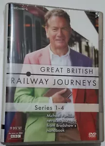 Great British Railway Journeys Portillo Série 1 2 3 4 NEUF SCELLÉ DVD Coffret - Picture 1 of 1