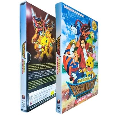 Digimon Savers/Data Squad Complete DVD Anime English Dub (Episode 1-48) All Reg - Image 1 of 4