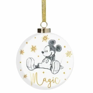 DISNEY GIFTS COLLECTIBLE CHRISTMAS BAUBLE: MICKEY MOUSE MAGIC - Picture 1 of 1