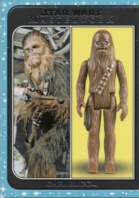 Star Wars Masterwork 2021, Chewbacca Out of the Box Chase Card OTB-9 - Image 1 of 2