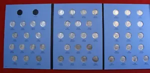 1946-1964 Kompletter Satz Roosevelt Dimes Circ Neu Whitman Ordner Album RD75 - Bild 1 von 6