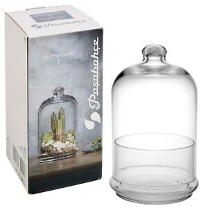 Cloche Glass Dome Jar Bell Pastry 20cm Decorative Stand Display For Food Plants