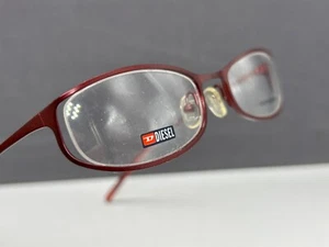 Diesel Brille Damen rot metall  eckig klein  rechteckig  oval Metaltear - Bild 1 von 12