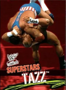 2001 Vintage Fleer WWF Wrestlemania Wrestling Card #26 Tazz AEW - Picture 1 of 2