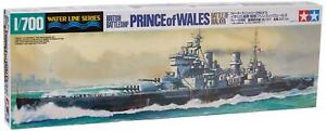 Tamiya 31615 1/700 British Battleship Prince of Wales Plastic Model Kit
