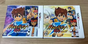 Lote 2 Inazuma Eleven Go Shine & Dark Set Nintendo 3DS Versión Japón Probado - Imagen 1 de 4