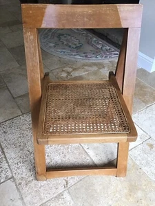 Rare Vintage Aldo Jacober Folding Chair Dining Chair Garden Camping Desk Office - Picture 1 of 9