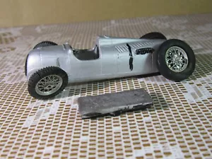 634Z Kit WM Auto Union Type C Race Gp 1936 Silver 1:43 Large Price - Picture 1 of 13