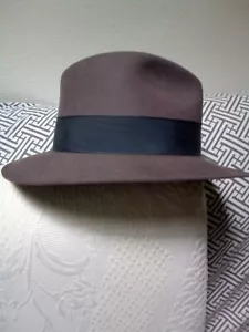 Vintage 1940's Style Felt Fidora "Godfather Type" Excellent Condition! - Picture 1 of 3