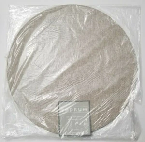 Bodrum Pronto 15" Round Place Mats Set of 4 #LTR1300P4 Beige - Picture 1 of 2