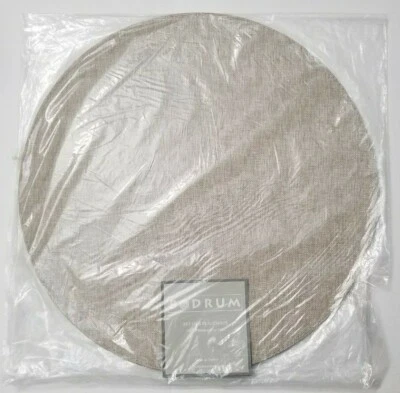 Bodrum Pronto 15" Round Place Mats Set of 4 #LTR1300P4 Beige - Image 1 of 2