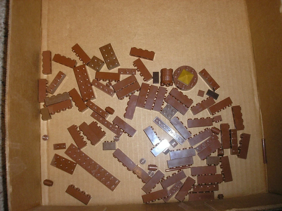 RARO Lote De Colección de LEGO Marrón Algunos Especialidad ENVÍO GRATUITO Foto 1 de 1