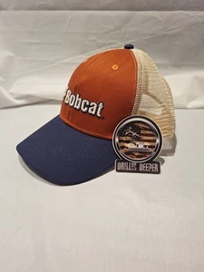 Bobcat Black Hat New Logo & Sticker Crane Oilfield Construction P250 - Picture 1 of 6