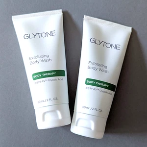 2x Glytone Peeling Duschgel - Reisegröße - Gesamt 4oz/120ml Versiegelt - Bild 1 von 2