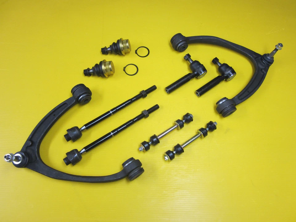 Upper Control Arm Lower Ball Joint Inner Outer Tie Rod 10 PIECE KIT  HI QUALITY - Image 1 of 1