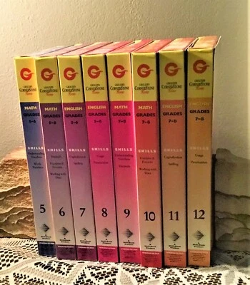 CDs for Homeschooling Math and English for Grades 5-8 - Grolier's Cornerstone - Image 1 of 2