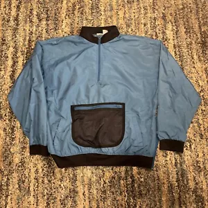 Vintage Pro Spirit Windbreaker Men’s Size Large 1/4 Zip Water Repellent Finish - Picture 1 of 3