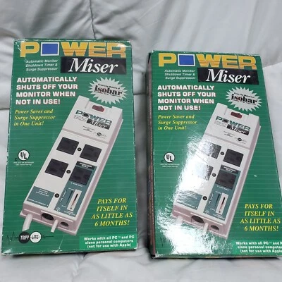 Tripp-Lite Power Miser Surge Suppressor & Monitor Shutdown Timer #4- Pack of 2 - Image 1 of 4