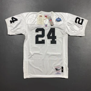 100% Authentic Charles Woodson Mitchell & Ness 02 Super Bowl Raiders Jersey 36 S - Picture 1 of 6