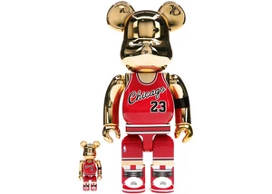 Bearbrick Micheal Jordan 1985 Rookie Jersey Retro Toy Authentic New Unopened - Picture 1 of 5