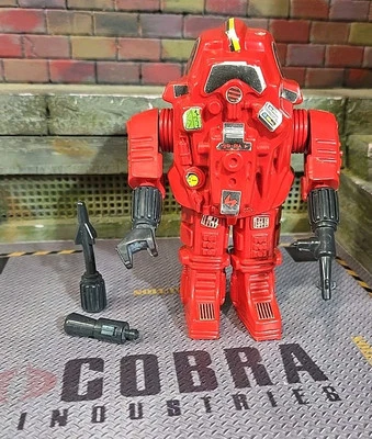 GI JOE ~ RED UK SNAKE ESCAPE ARMOR ~ PALITOY ACTION FORCE  ARMOUR - Image 1 of 4