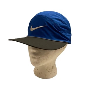 Vintage Nike Clima Fit Blue Cap Adjustable Runner Golf Hat EUC - Picture 1 of 11