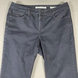JONES NEW YORK Jeans Womens size 14 Dark Denim Curvy Bootcut - Picture 1 of 10