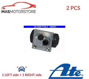 DRUM WHEEL BRAKE CYLINDER PAIR ATE 243220-17353 2PCS A FOR SMART FORTWO,CABRIO - Picture 1 of 5