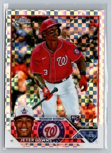 2023 Topps Chrome #56 Jeter Downs X-Fractors - Picture 1 of 2