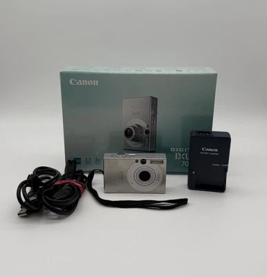 Canon IXUS 70 Silber OVP - Kompakte Digitalkamera - Geprüft - Bild 1 von 4