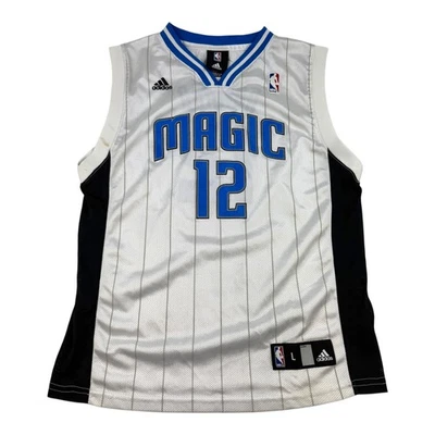 Orlando Magic Jersey Youth Large White NBA Basketball Adidas Dwight Howard - Image 1 of 4