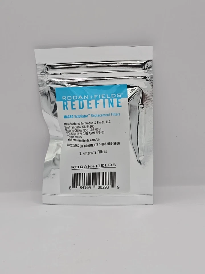 RODAN + FIELDS REDEFINE Macro Exfoliator Replacement Filters 2 Count - Image 1 of 1