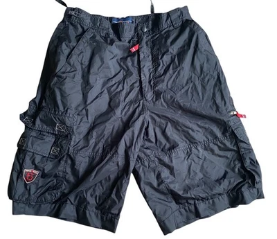 Pantalones cortos Triple Five Soul Cargo de nailon talla 34 negros Foto 1 de 4