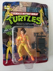 Vintage TMNT Teenage Mutant Ninja Turtles April O'Neil 10 Back 1988 - UNPUNCHED - Picture 1 of 13